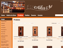 Tablet Screenshot of ecoestiluz.com.br